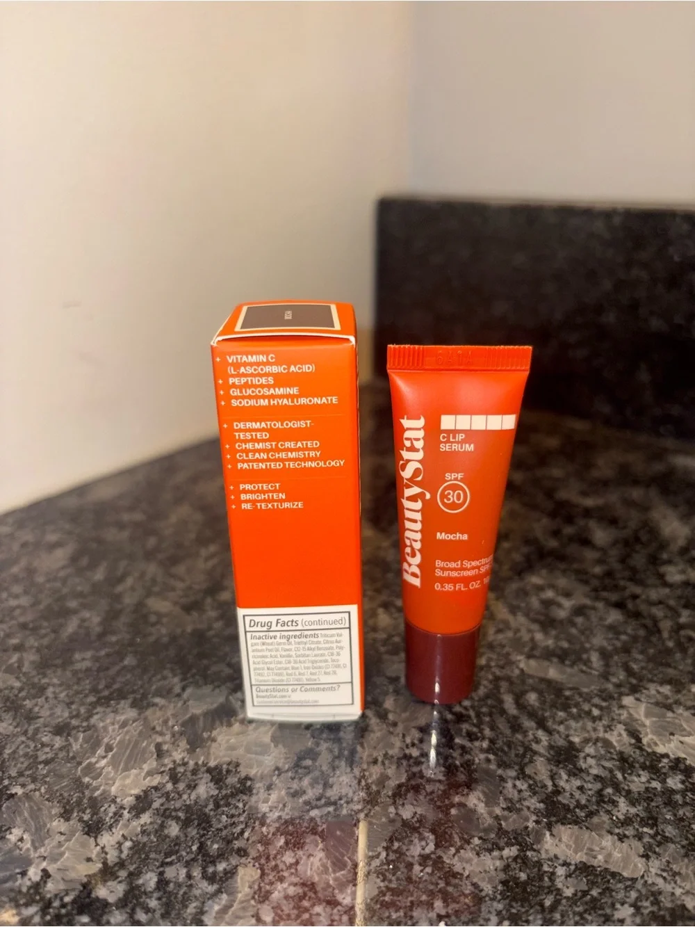 BeautyStat Vitamin C Lip Serum SPF 30 - Mocha